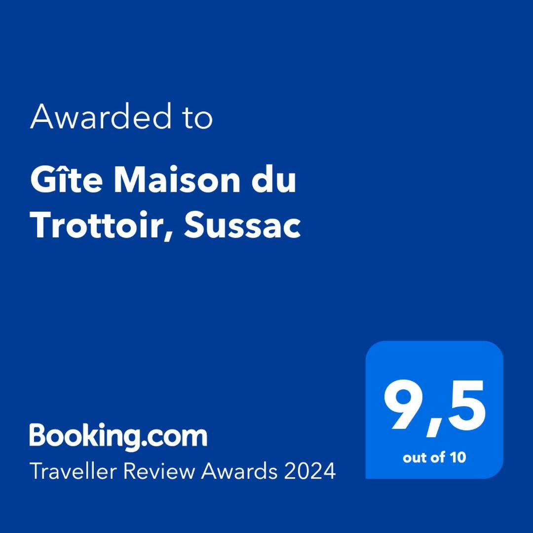 Gite Maison Du Trottoir, Sussac Exterior photo